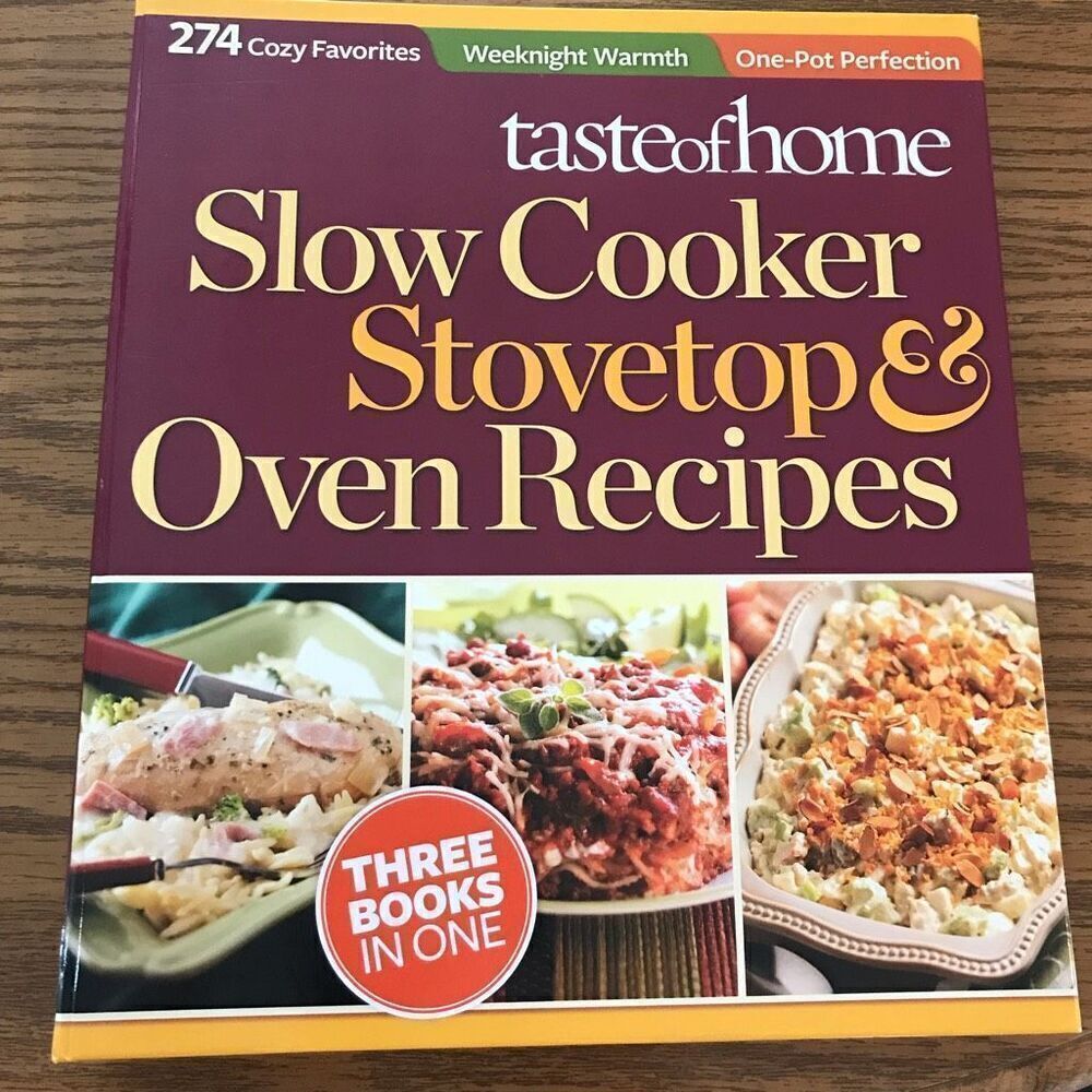 Taste of Home‎ Slow Cooker Stovetop & Oven Recipes